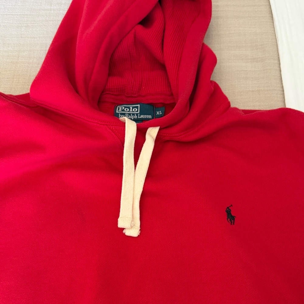 Polo by Ralph Lauren Men's Red Hoodie